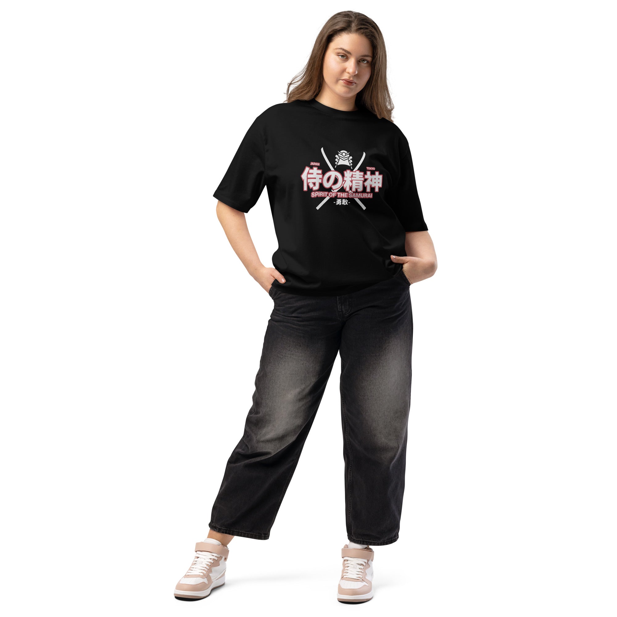 tshirt-samurai-japon-femme-oversized-face