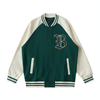 veste universitaire Bruxelles Belgium – face – vert blanc