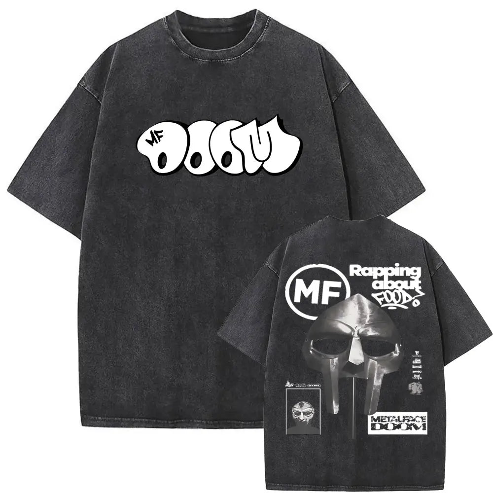 T-shirt hip-hop oversized - MF DOOM (Copie)