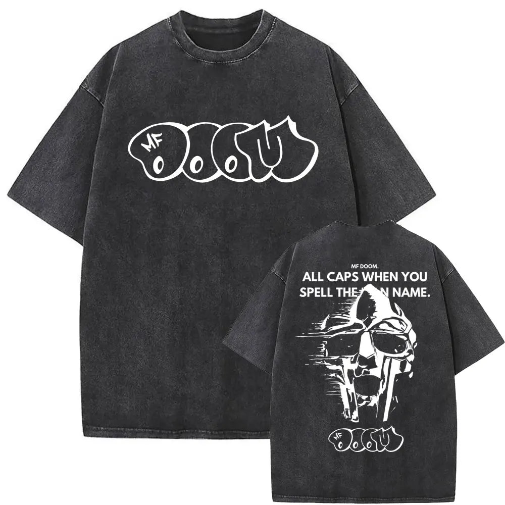 T-shirt hip-hop oversized - MF DOOM