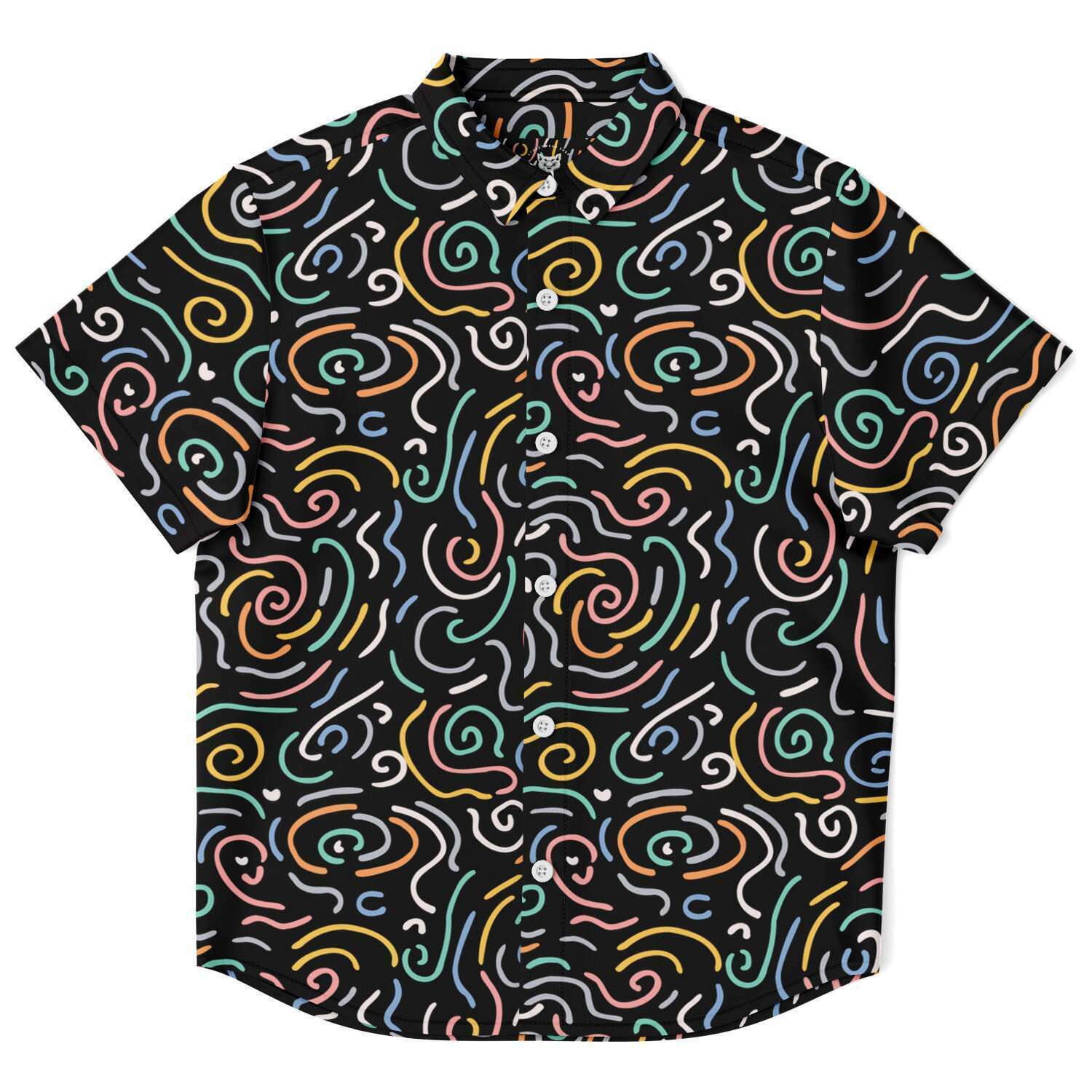 Chemise Enfant À Manches Courtes style moderne et ludique
