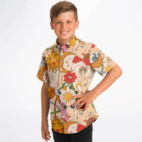chemise estivale garçon originale