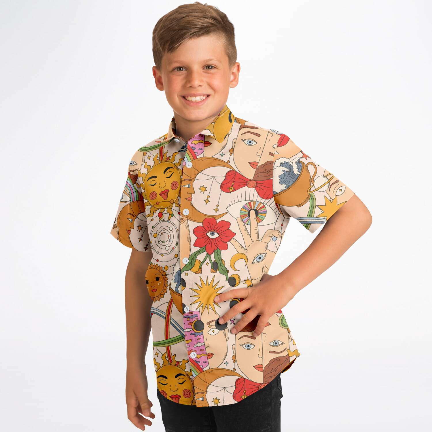 chemise estivale garçon originale