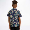 chemise originale garçon avec motifs de dragons