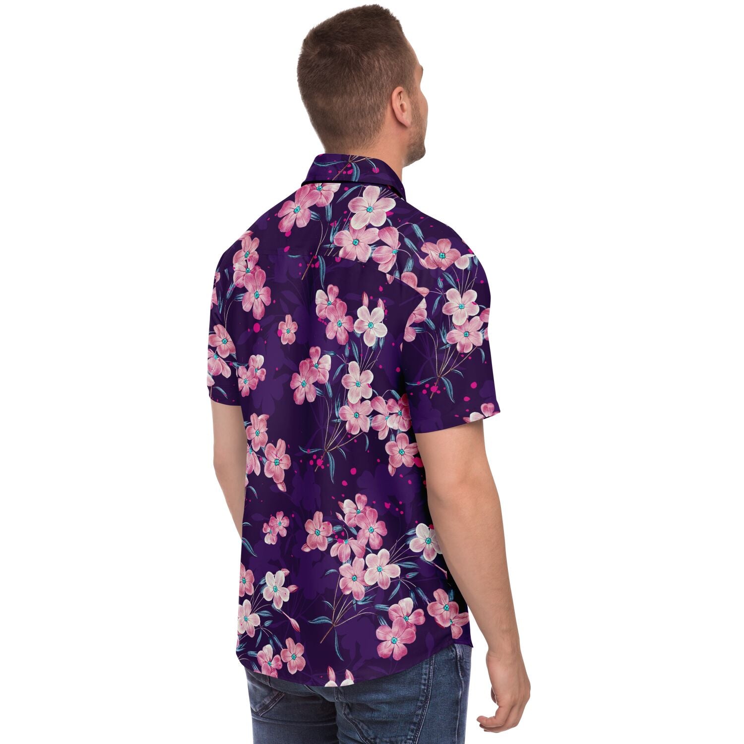 chemise homme à motifs colorés