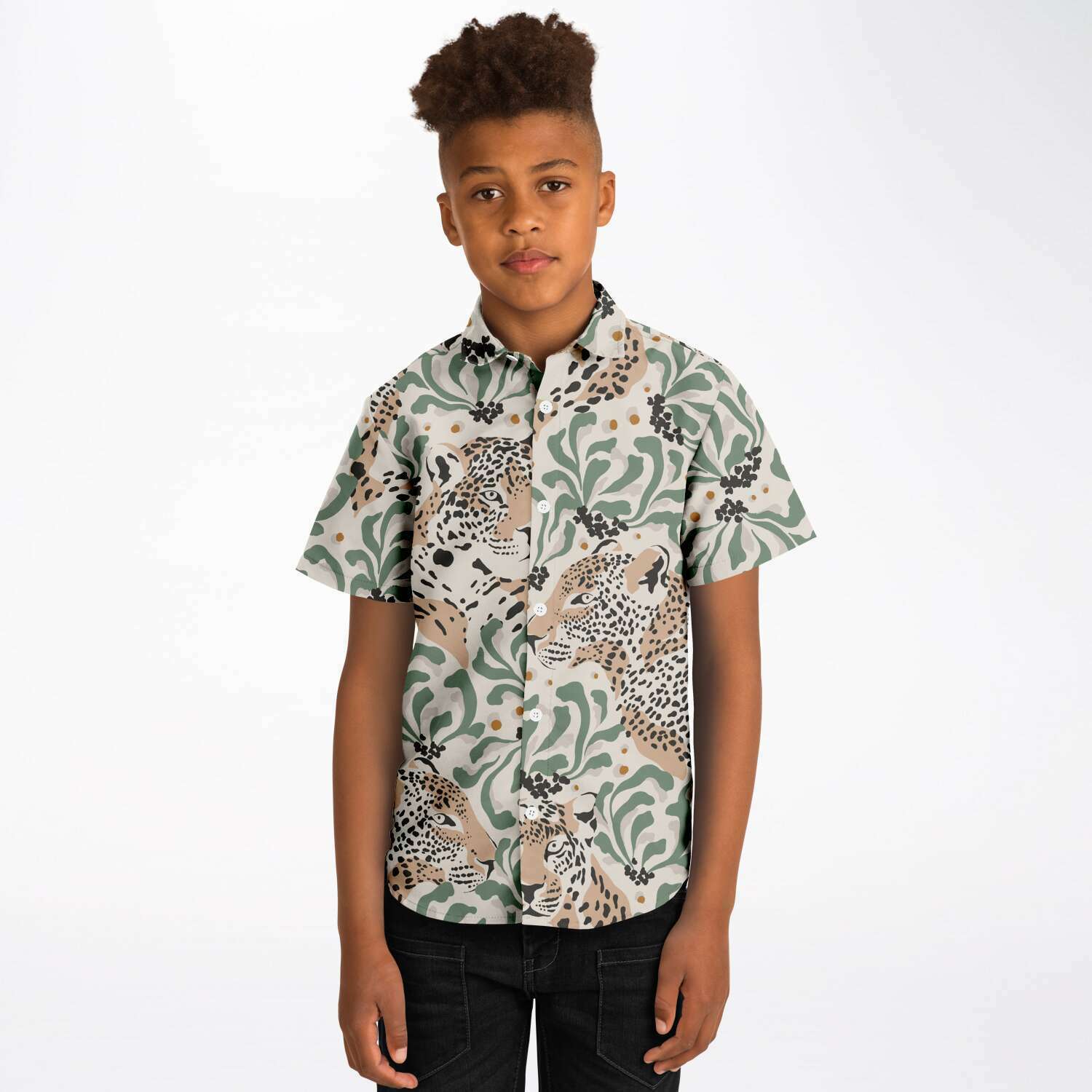 Chemise Garçon Originale Safari Manches Courtes