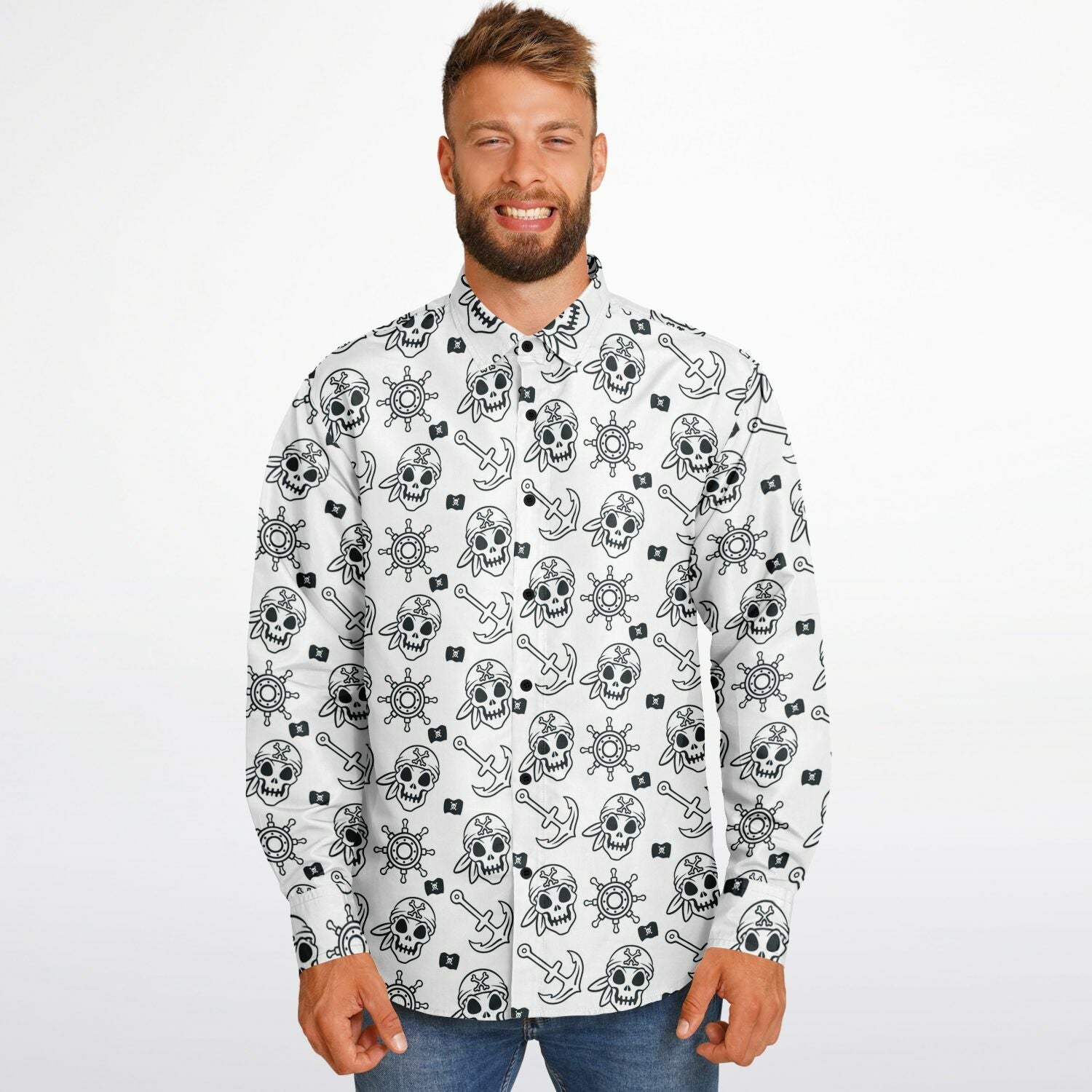 vêtement homme style pirate chemise blanche