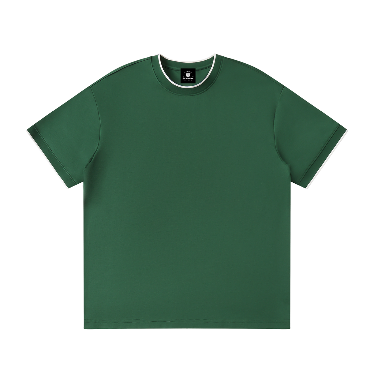 T-shirt Regular Fit Noir Original — Streetwear Belge