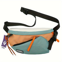 Sac banane hip-hop noir streetwear – vue 13