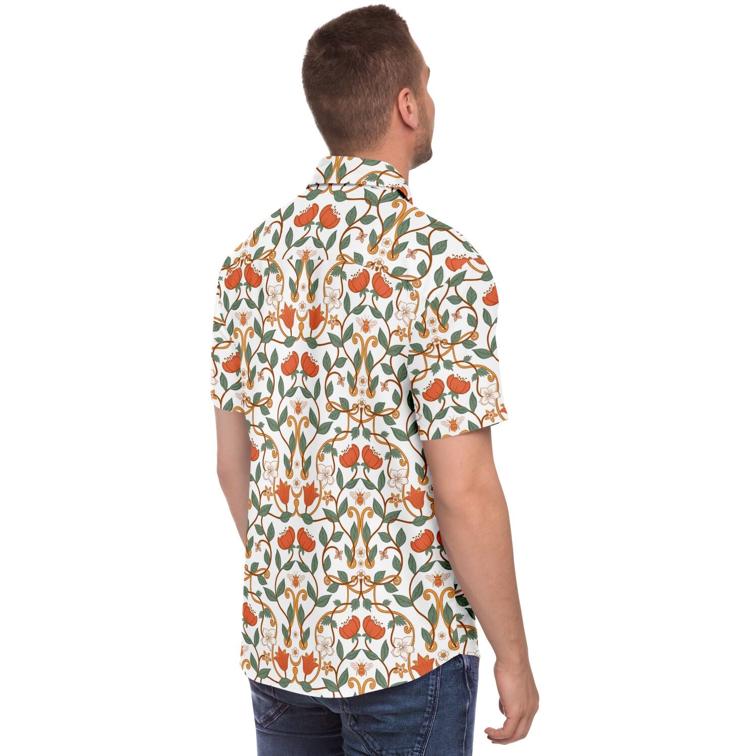 vêtement homme à fleurs été