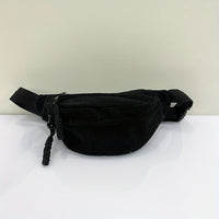 Sac banane velours brun – vue 7