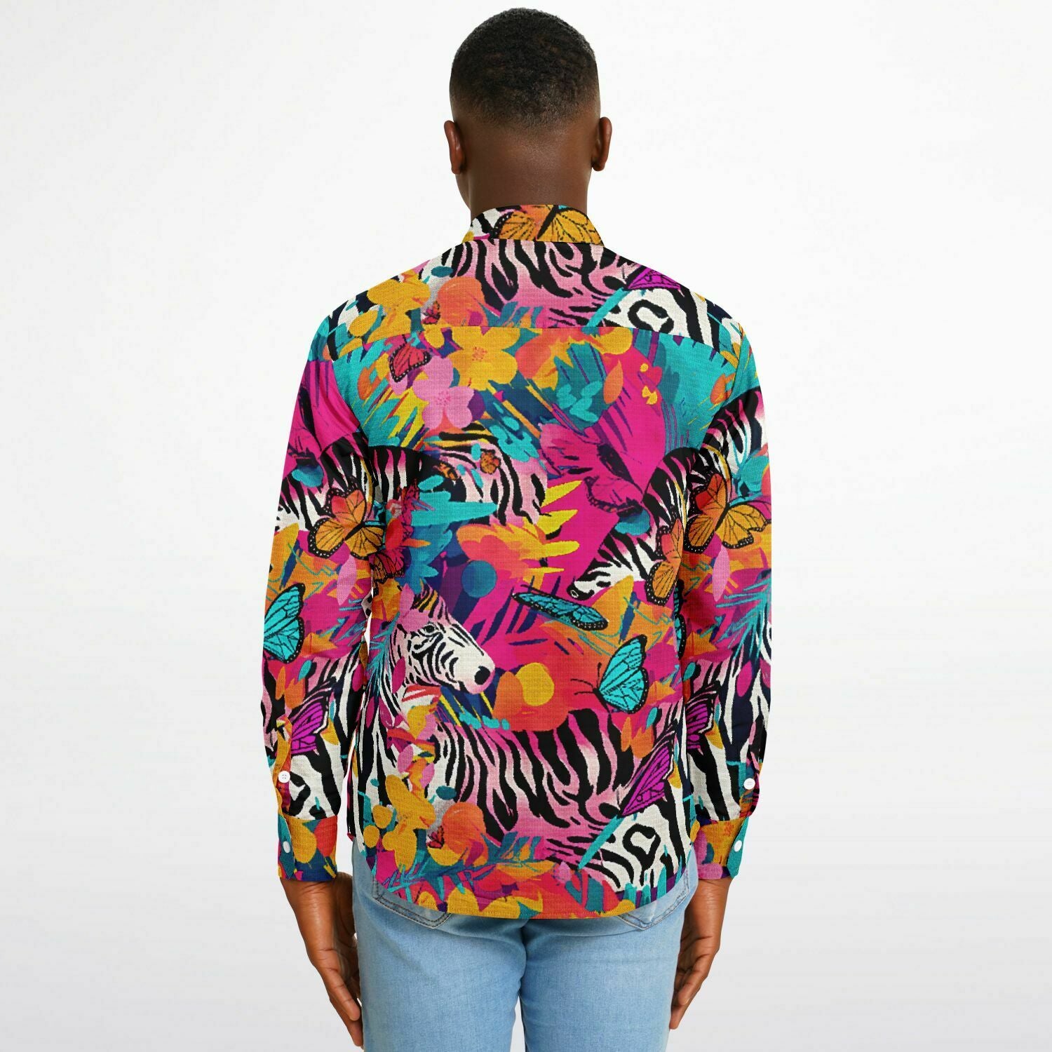 chemise homme tendance zèbre