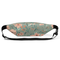 Sac banane femme fleurs vert sauge – vue 8