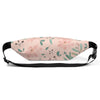 Sac banane fleurs pastel crème – vue 7
