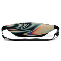 Sac banane psychédélique fumée orange et noir – vue 9