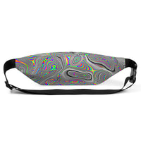 Sac banane trippy psychédélique coloré – vue 4