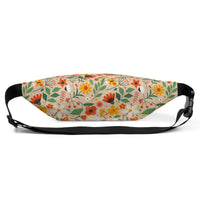 Sac banane fleurs champêtres colorées – vue 7