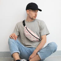 Sac banane vache rose pâle – vue 4