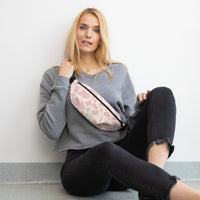 Sac banane vache rose pâle – vue 5