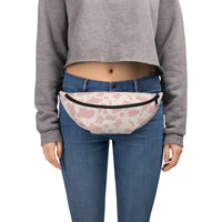 Sac banane vache rose pâle – vue 6