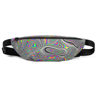 Sac banane trippy psychédélique coloré