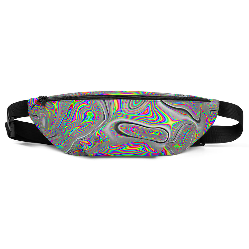 Sac banane trippy psychédélique coloré