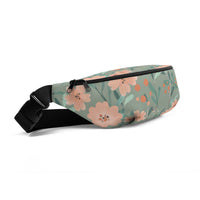 Sac banane femme fleurs vert sauge – vue 6