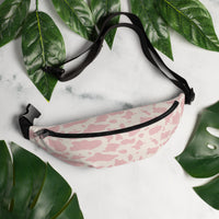 Sac banane vache rose pâle – vue 7