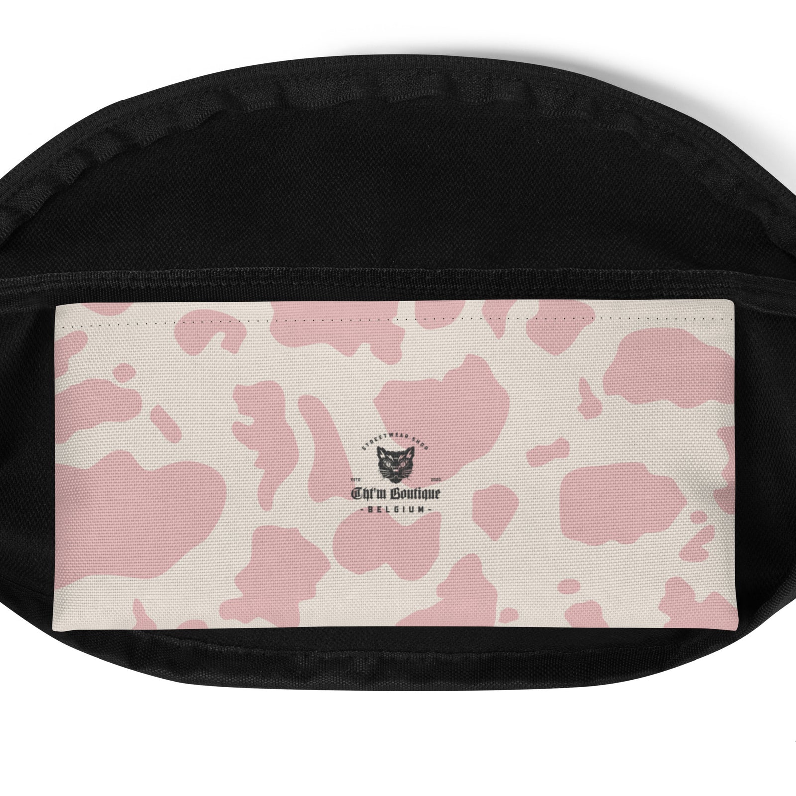 Sac banane vache rose pâle – vue 11