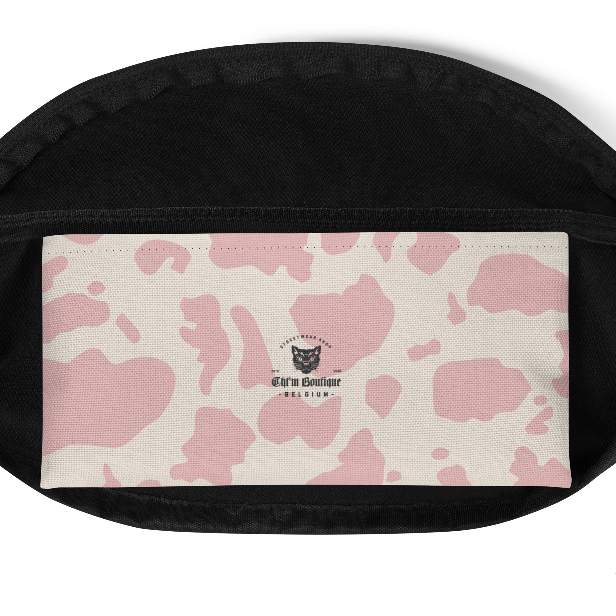 Sac Banane - Vache rose pale