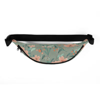 Sac banane femme fleurs vert sauge – vue 7
