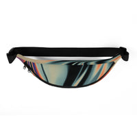Sac banane psychédélique fumée orange et noir – vue 8
