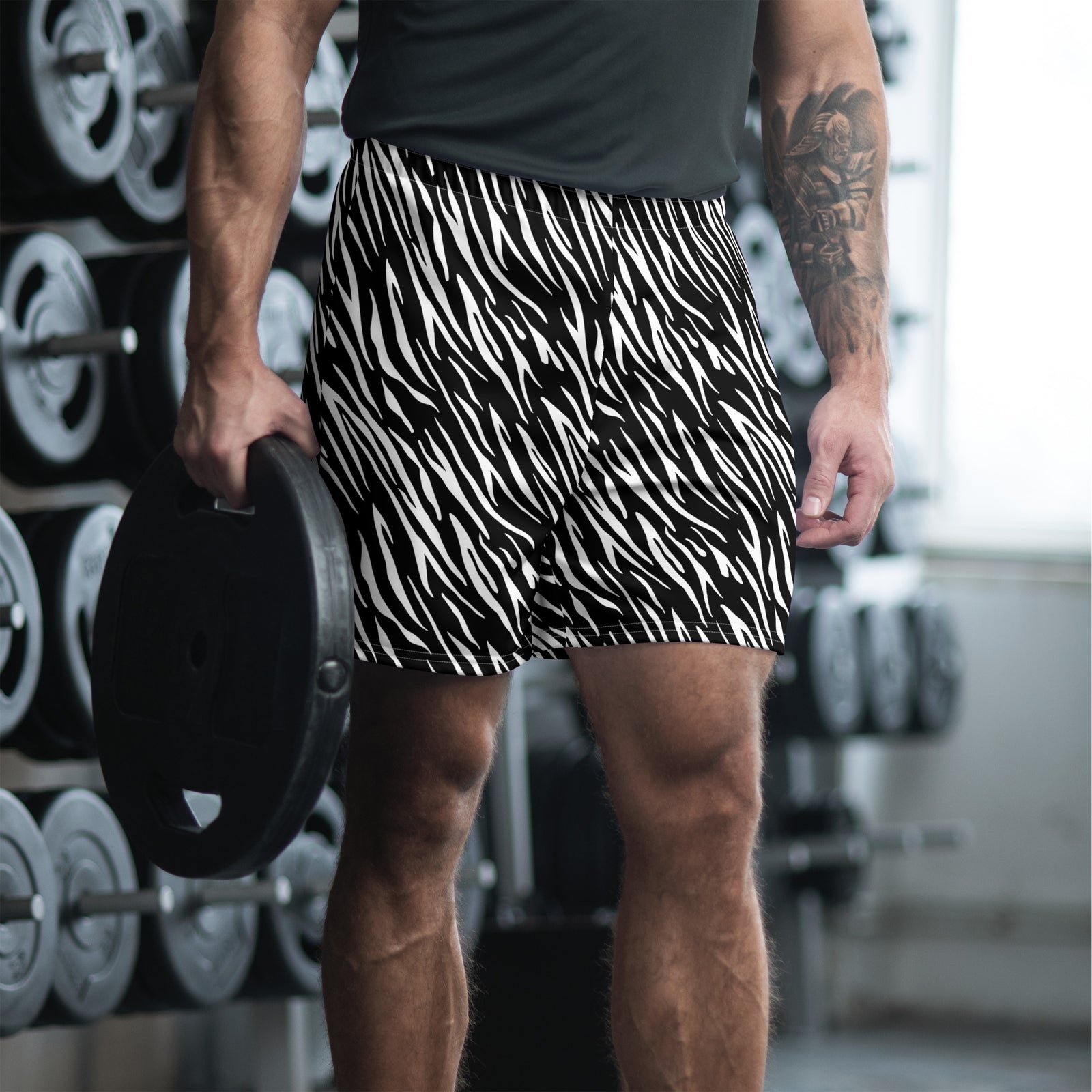 Short de sport recyclé all over homme
