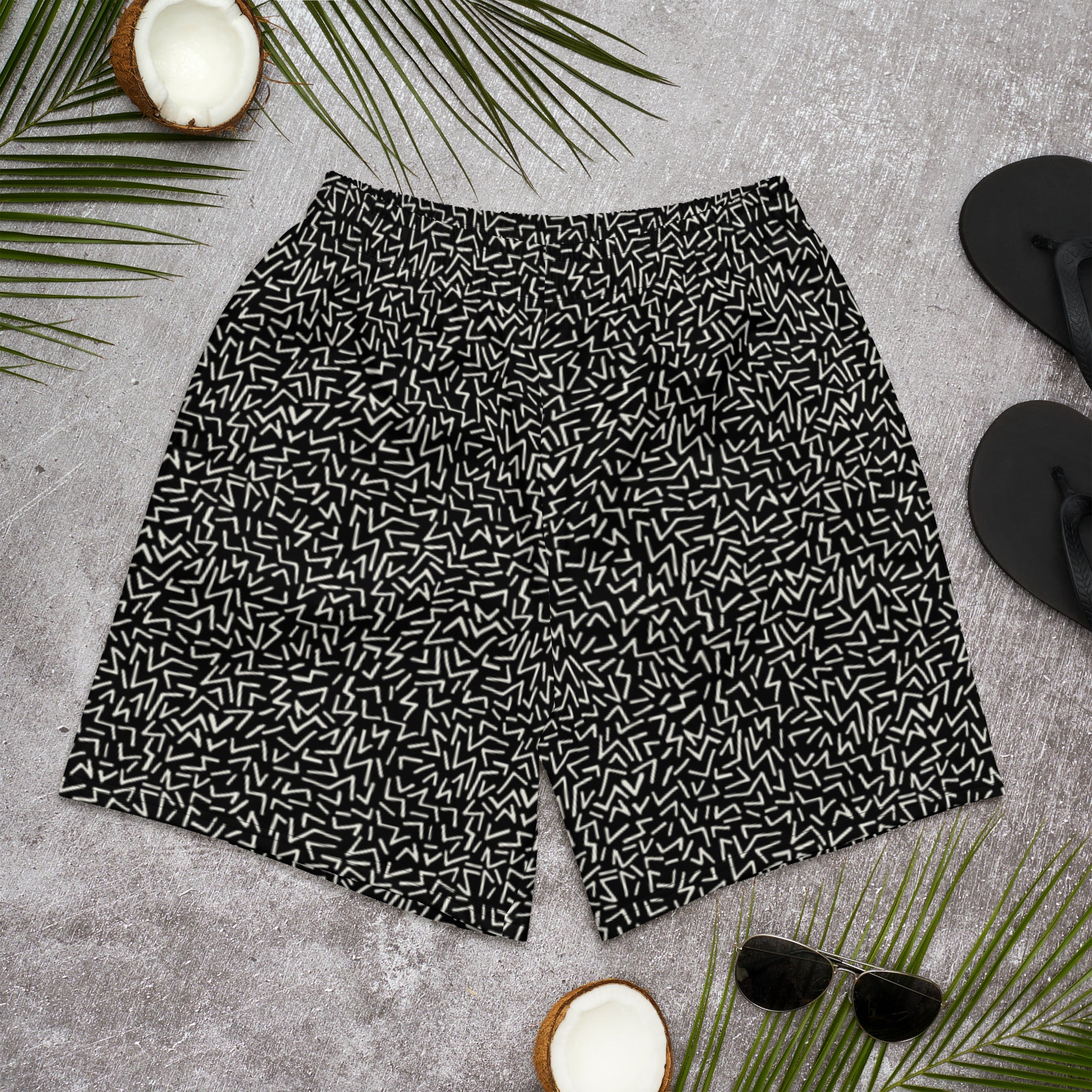 Short de sport recyclé all over homme