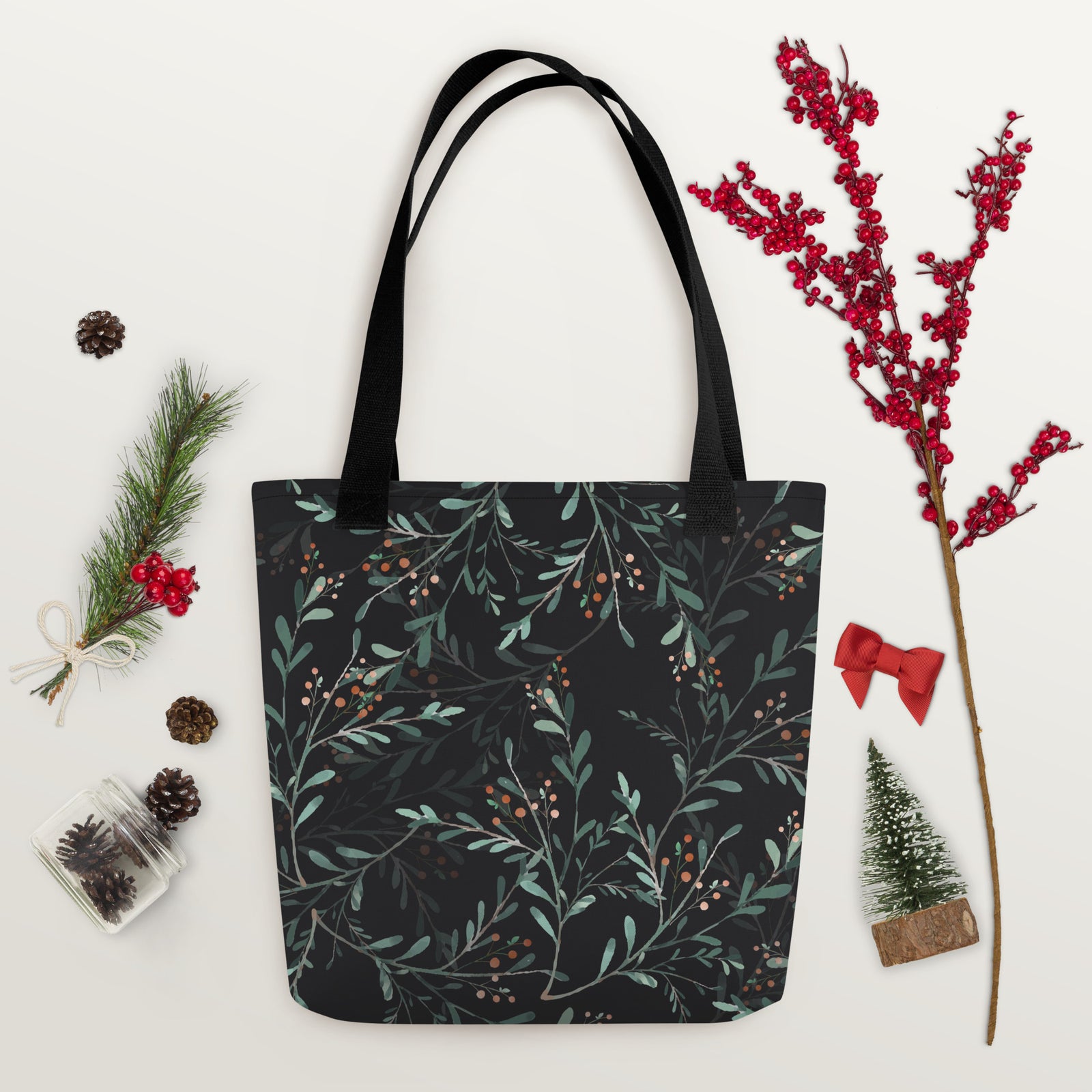 Tote bag à fleurs