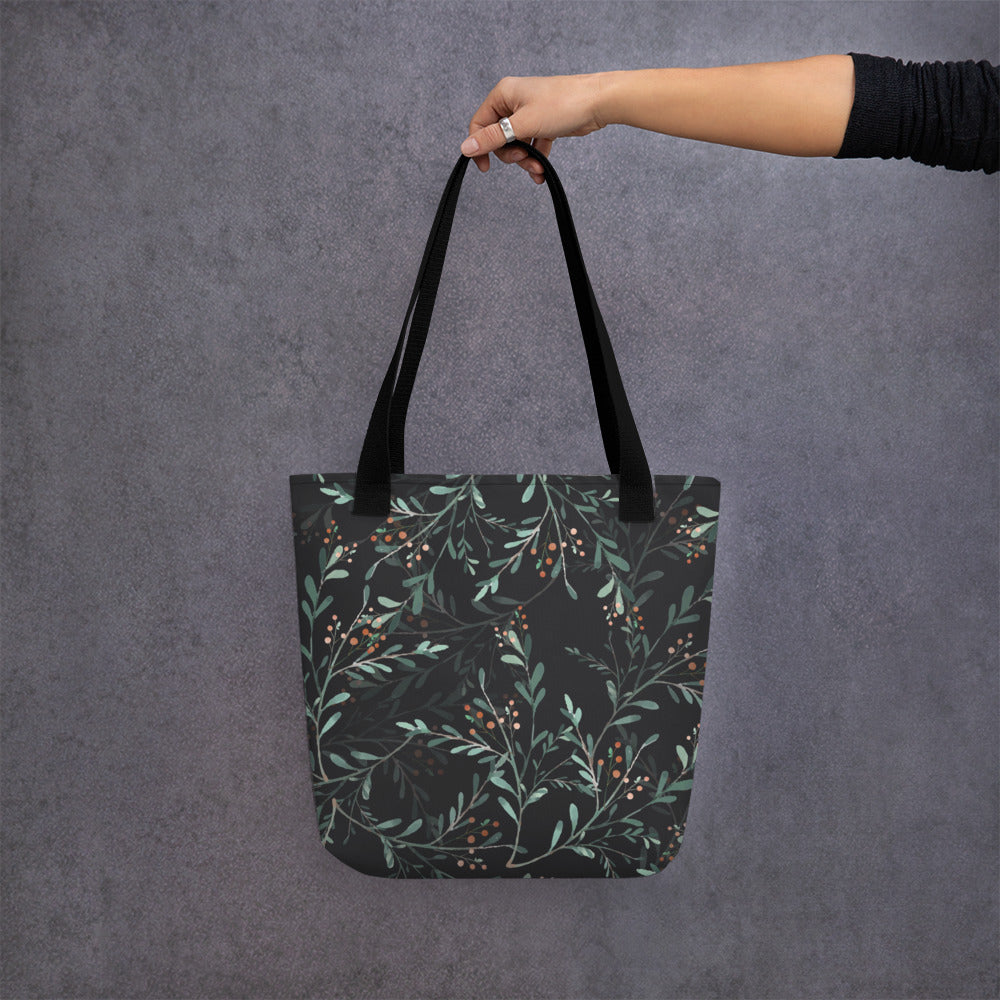 Tote bag à fleurs