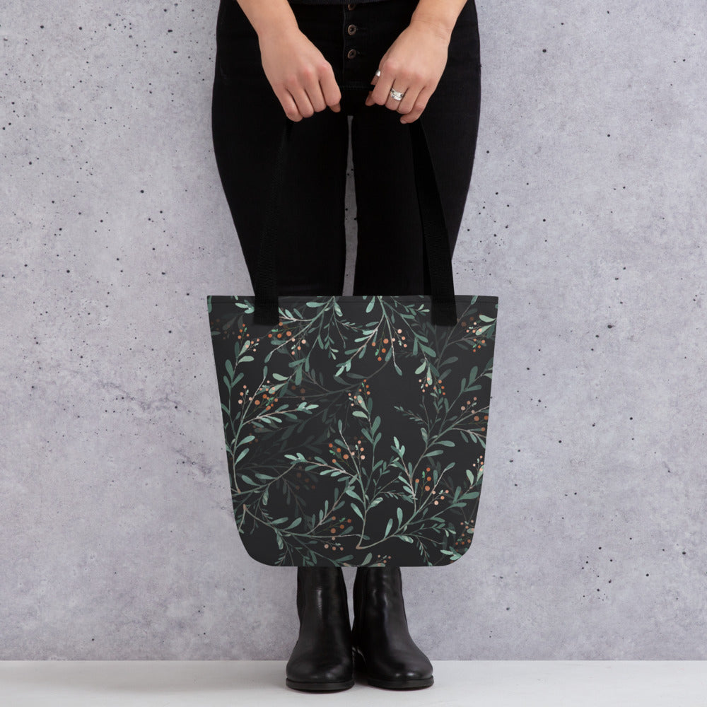 Tote bag à fleurs