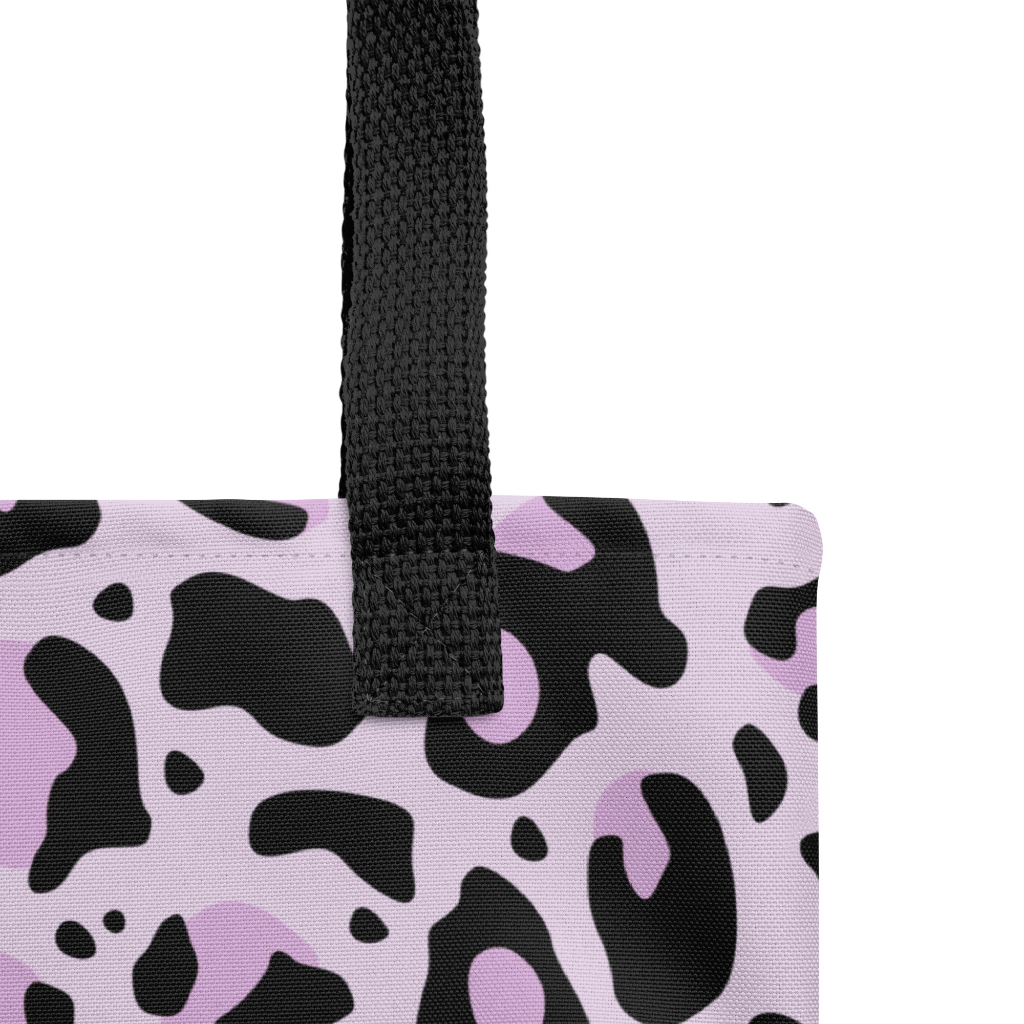 Tote bag Léopard Mauve