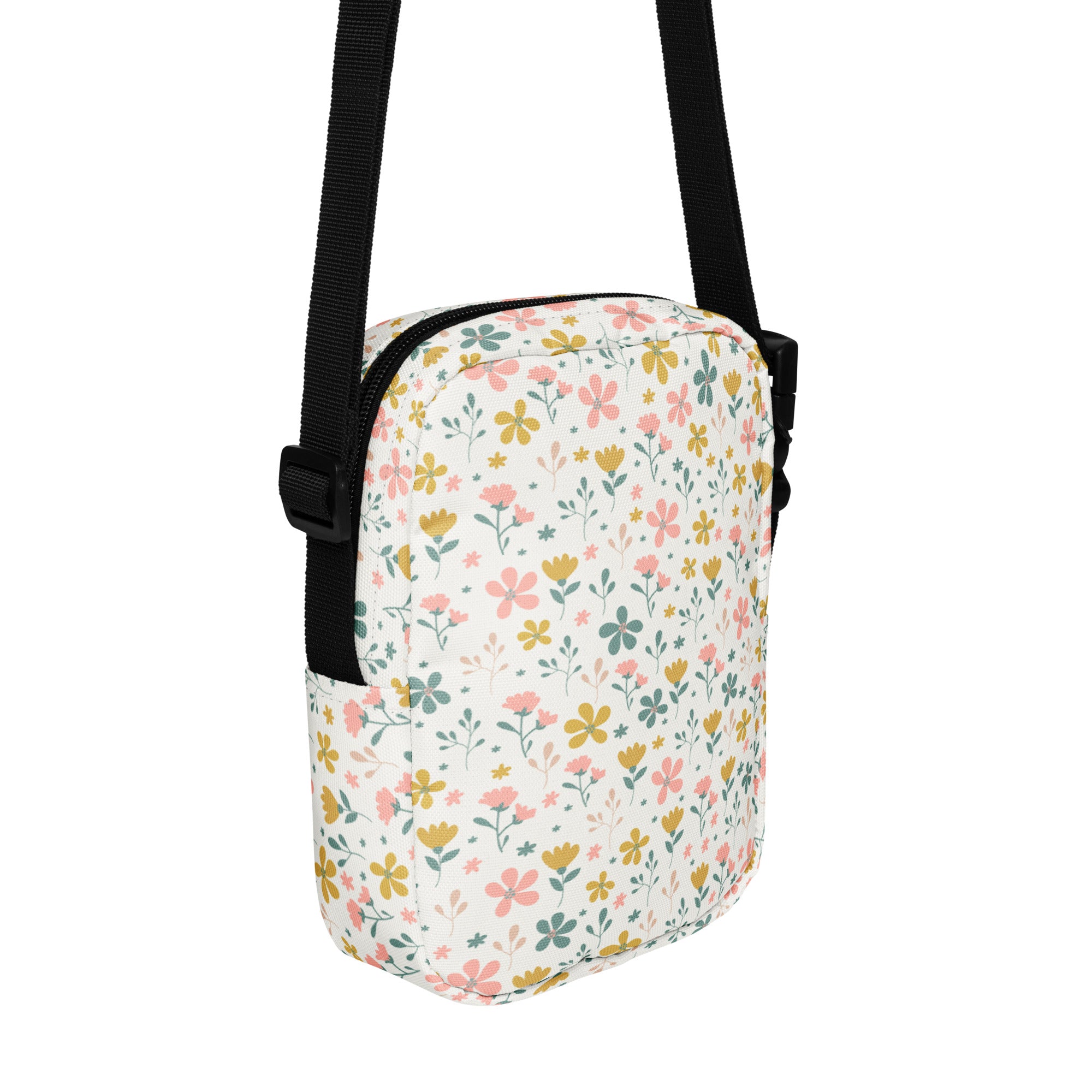 Sac à bandoulière à fleurs