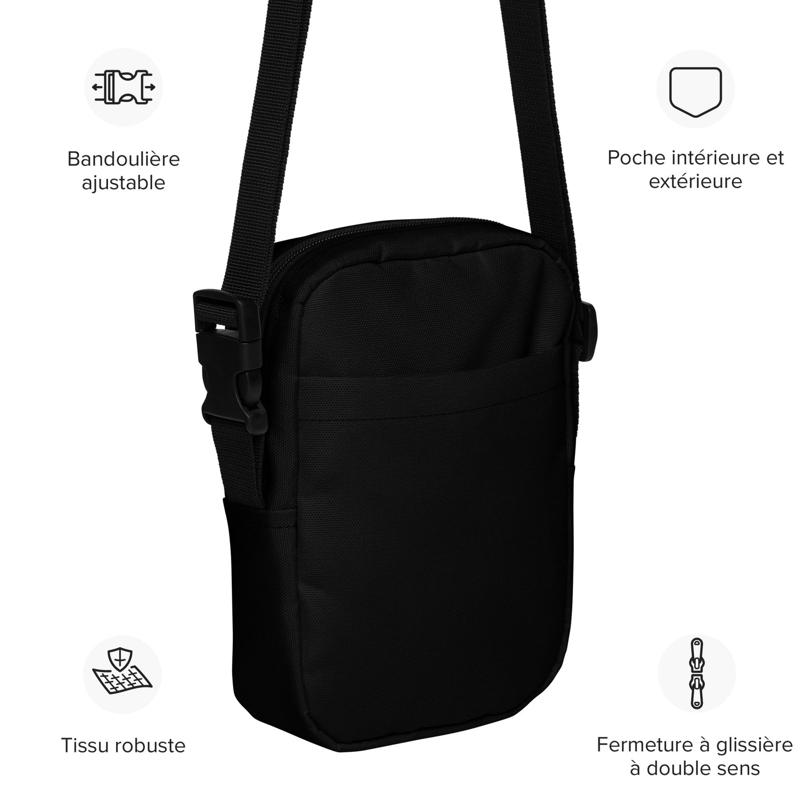 Sac à bandoulière fonctionnel
