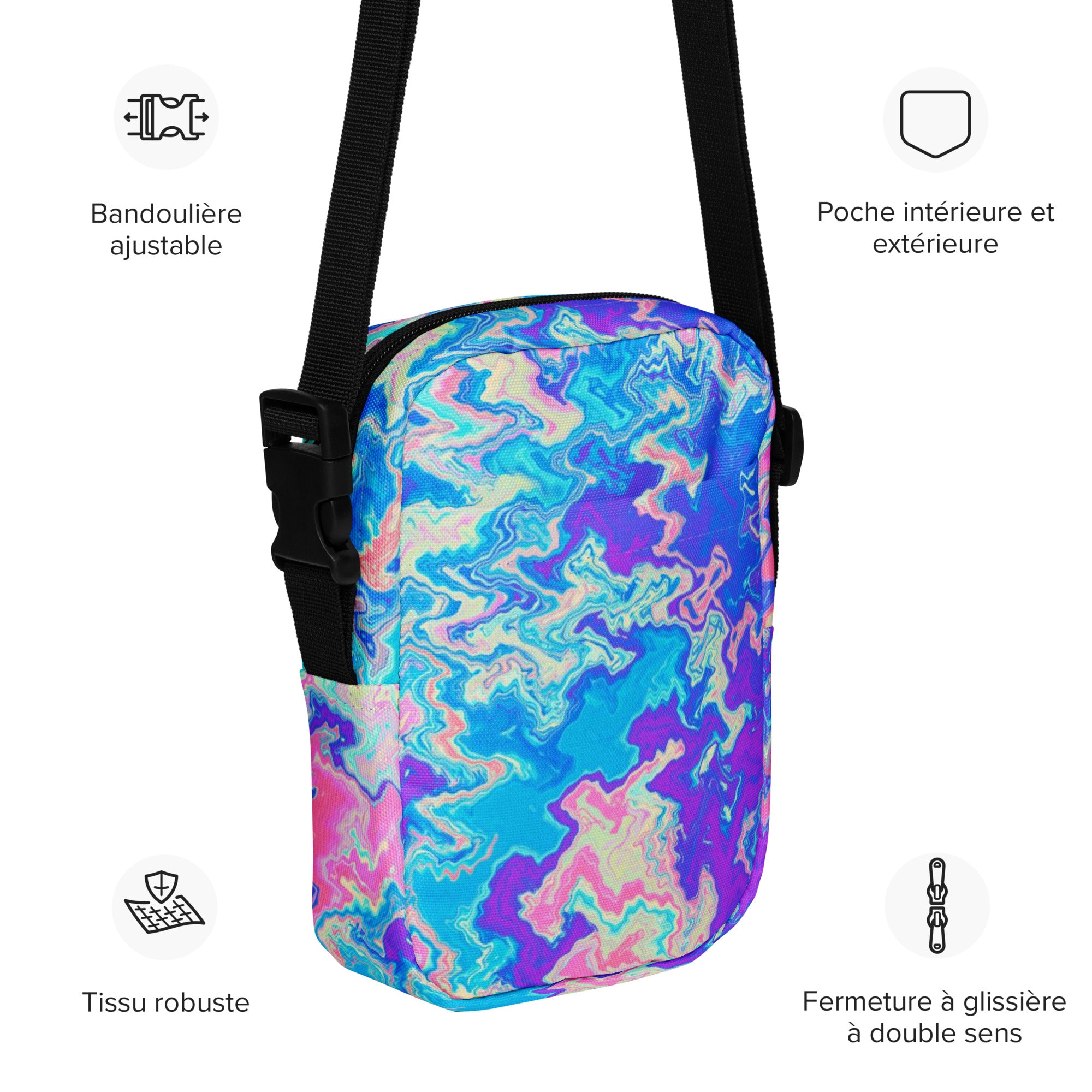 Sac à bandoulière fonctionnel