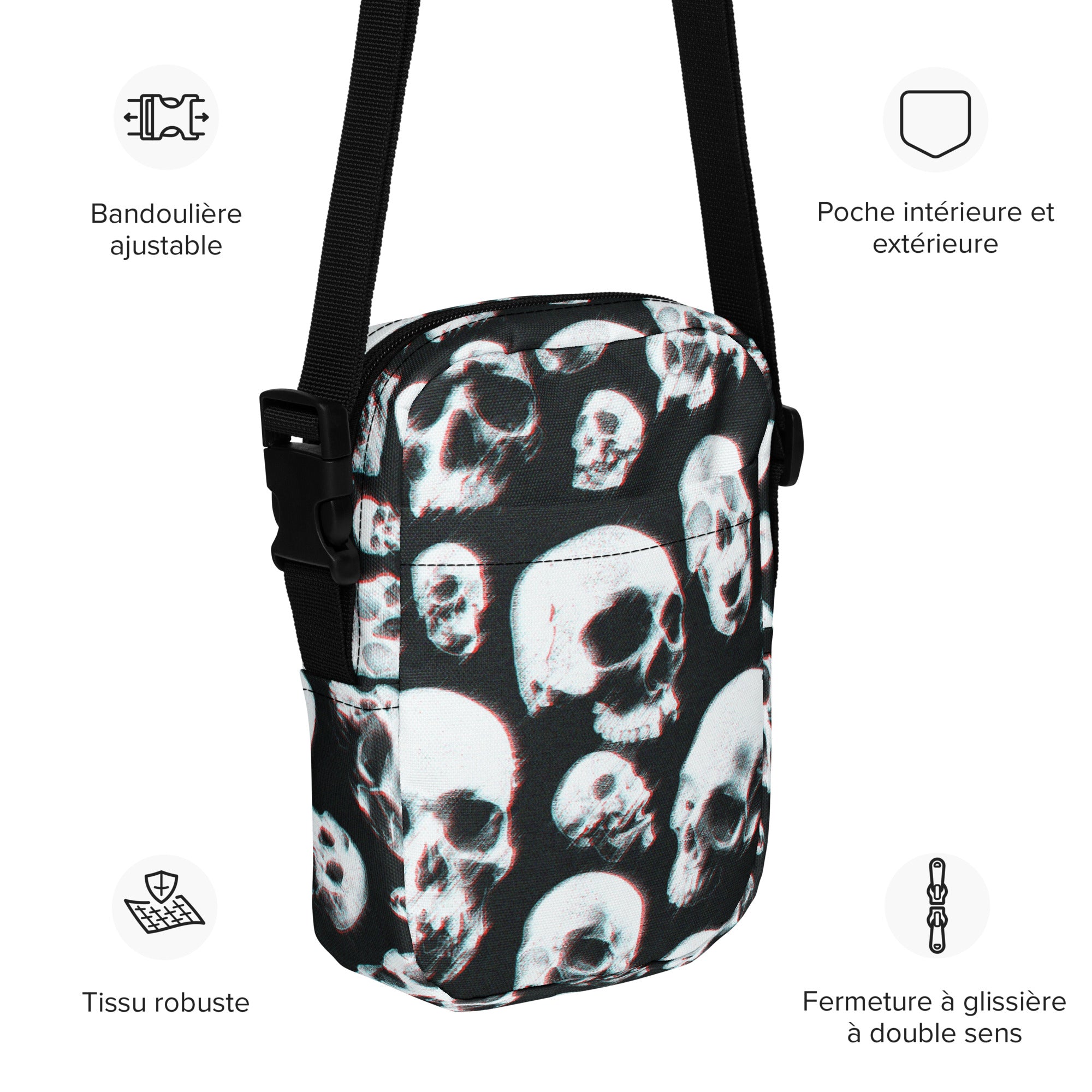 Sac à bandoulière fonctionnel