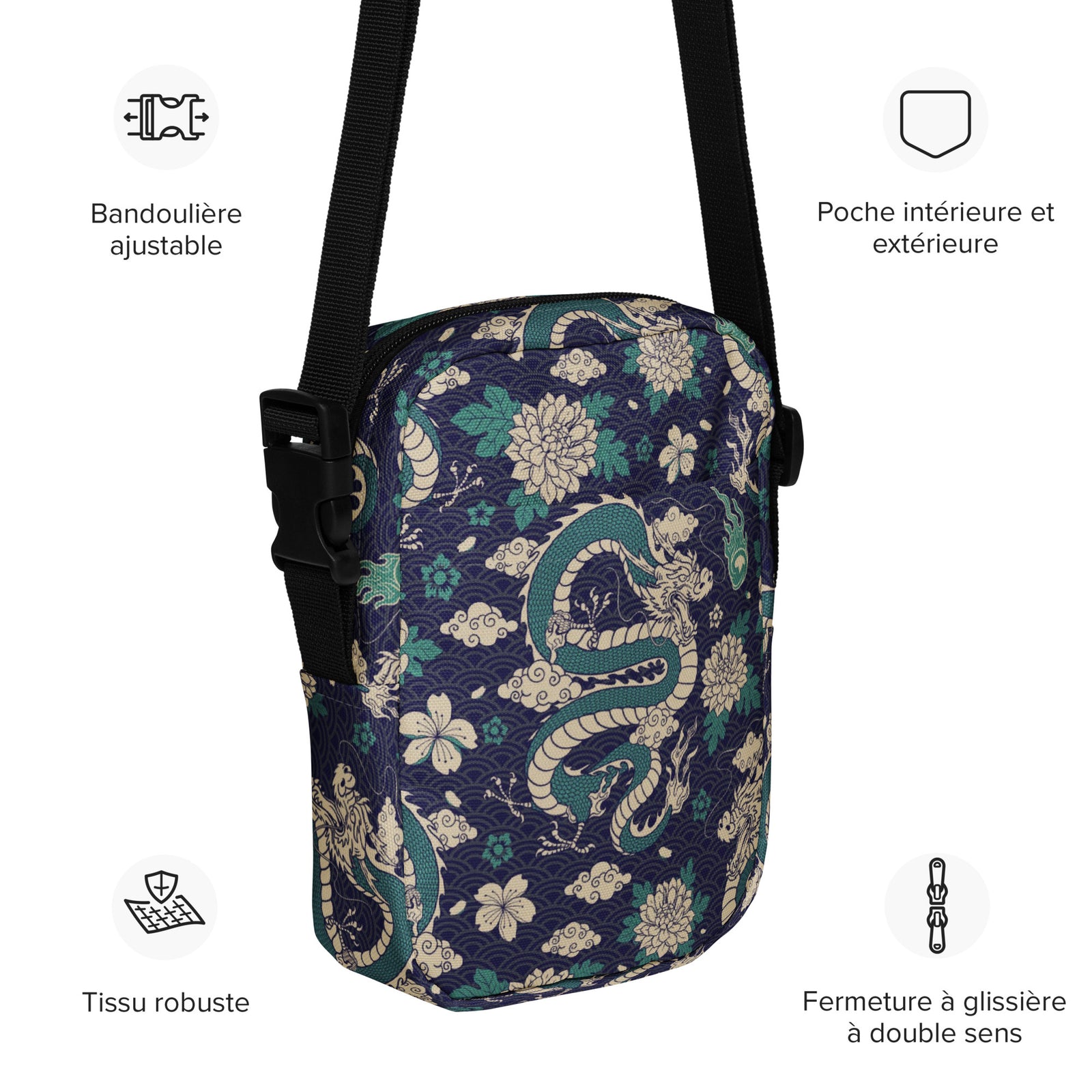Sac à bandoulière fonctionnel