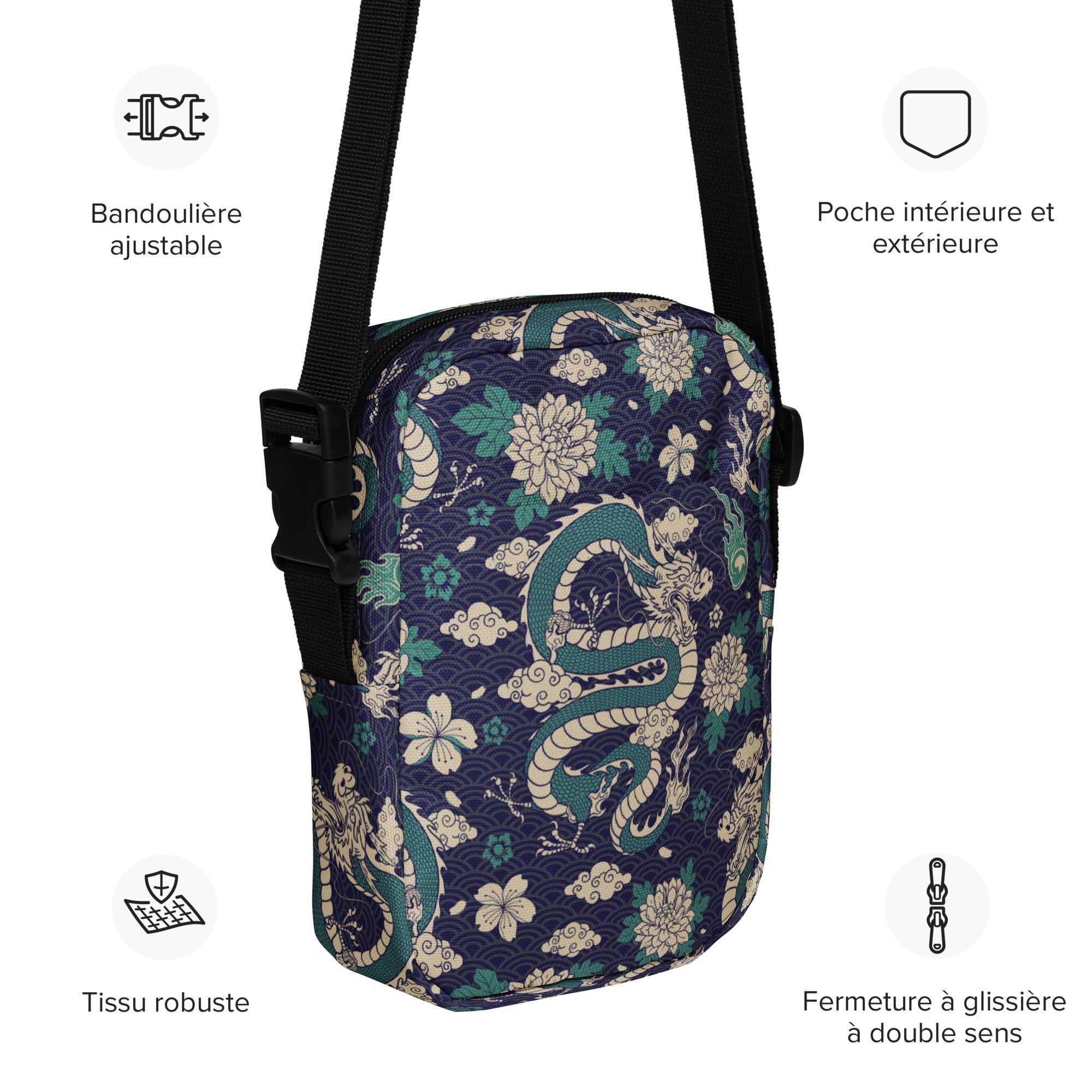 Sac à bandoulière fonctionnel