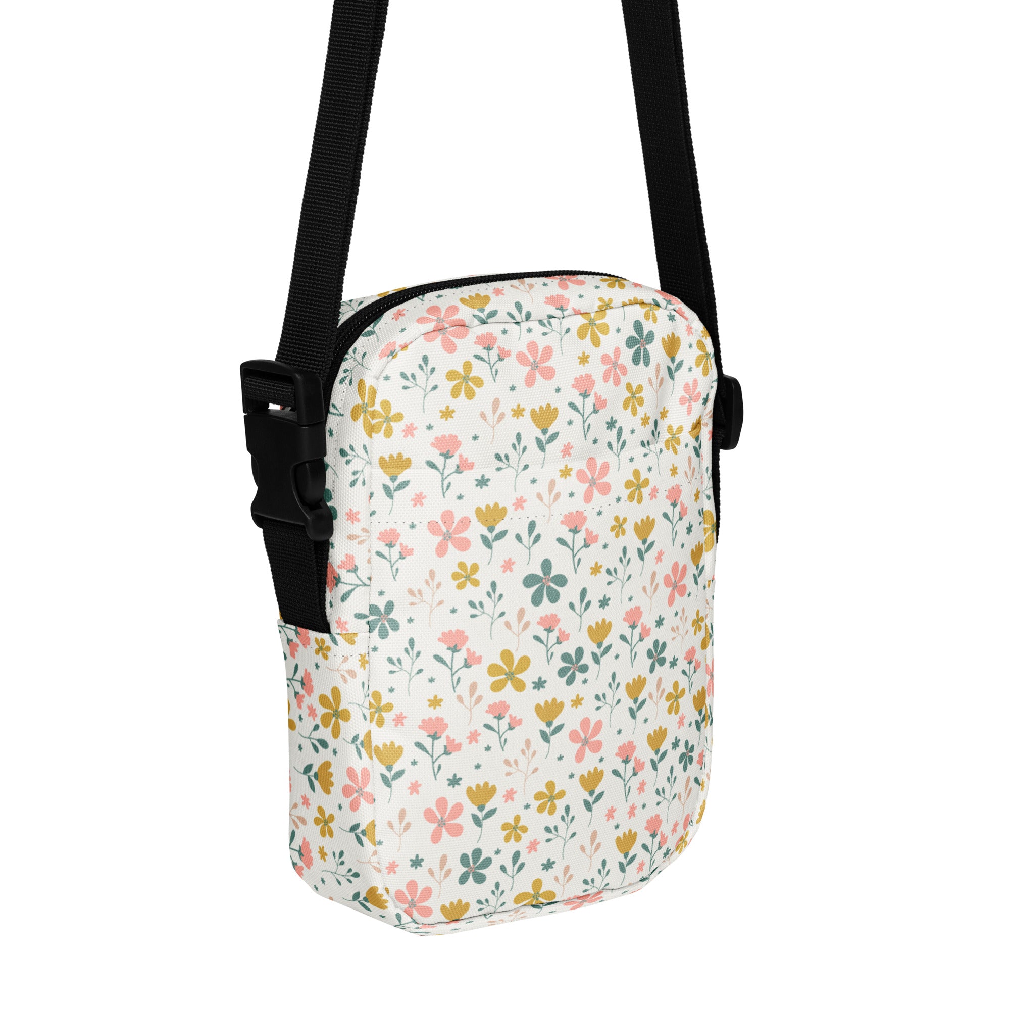 Sac à bandoulière à fleurs