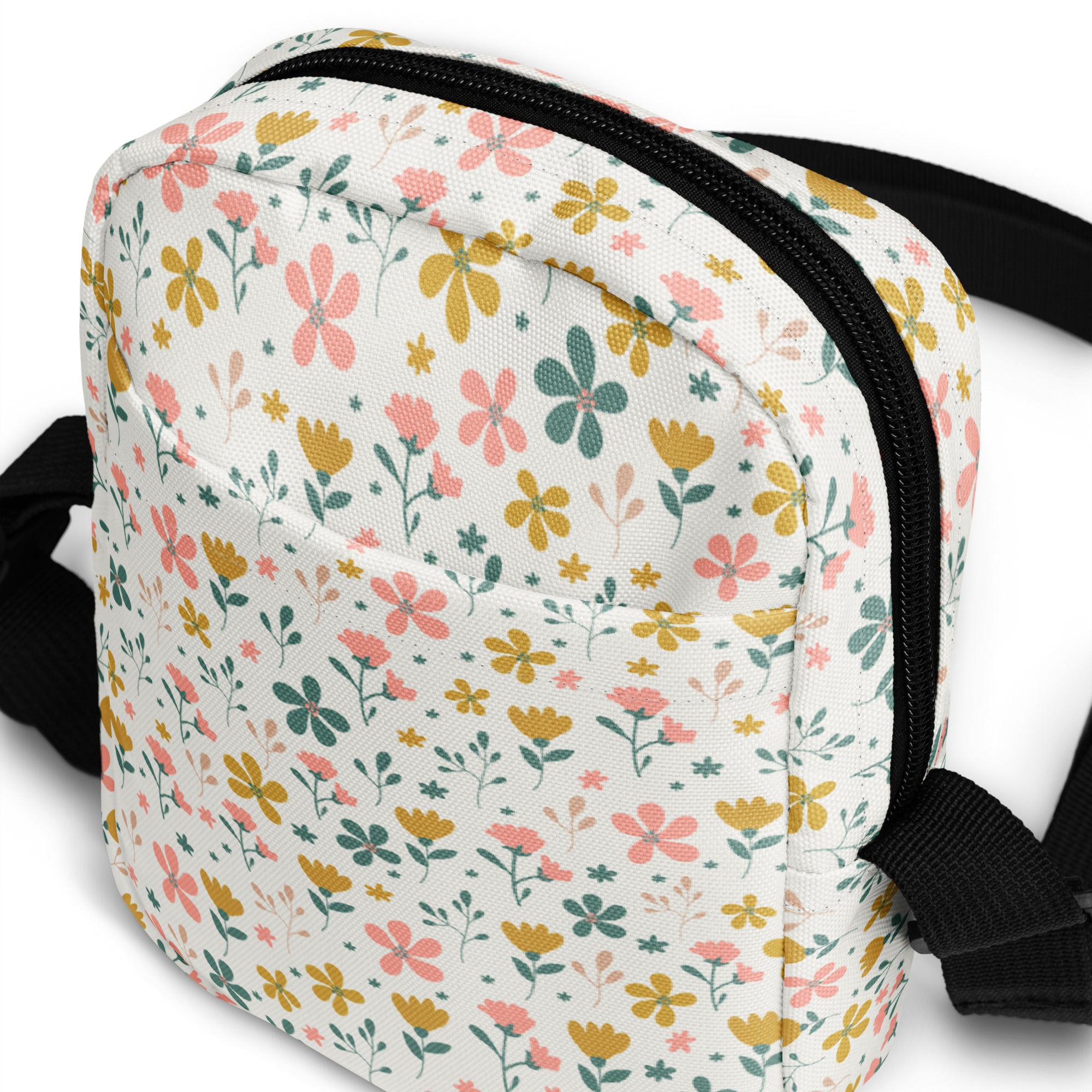 Sac à bandoulière à fleurs