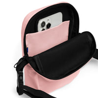 Sac à bandoulière rose pale