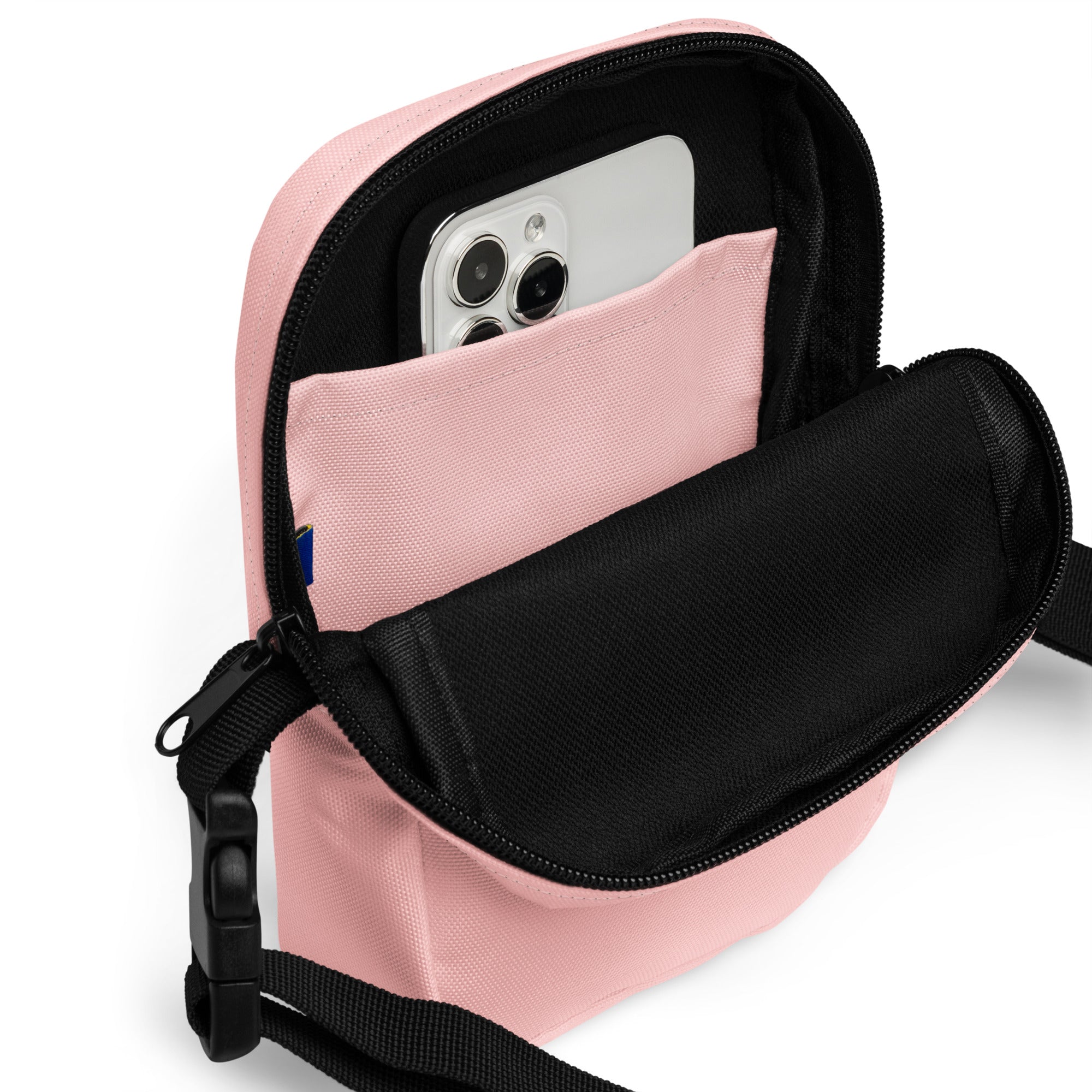 Sac à bandoulière rose pale