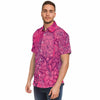 chemise estivale homme manches courtes fleurs