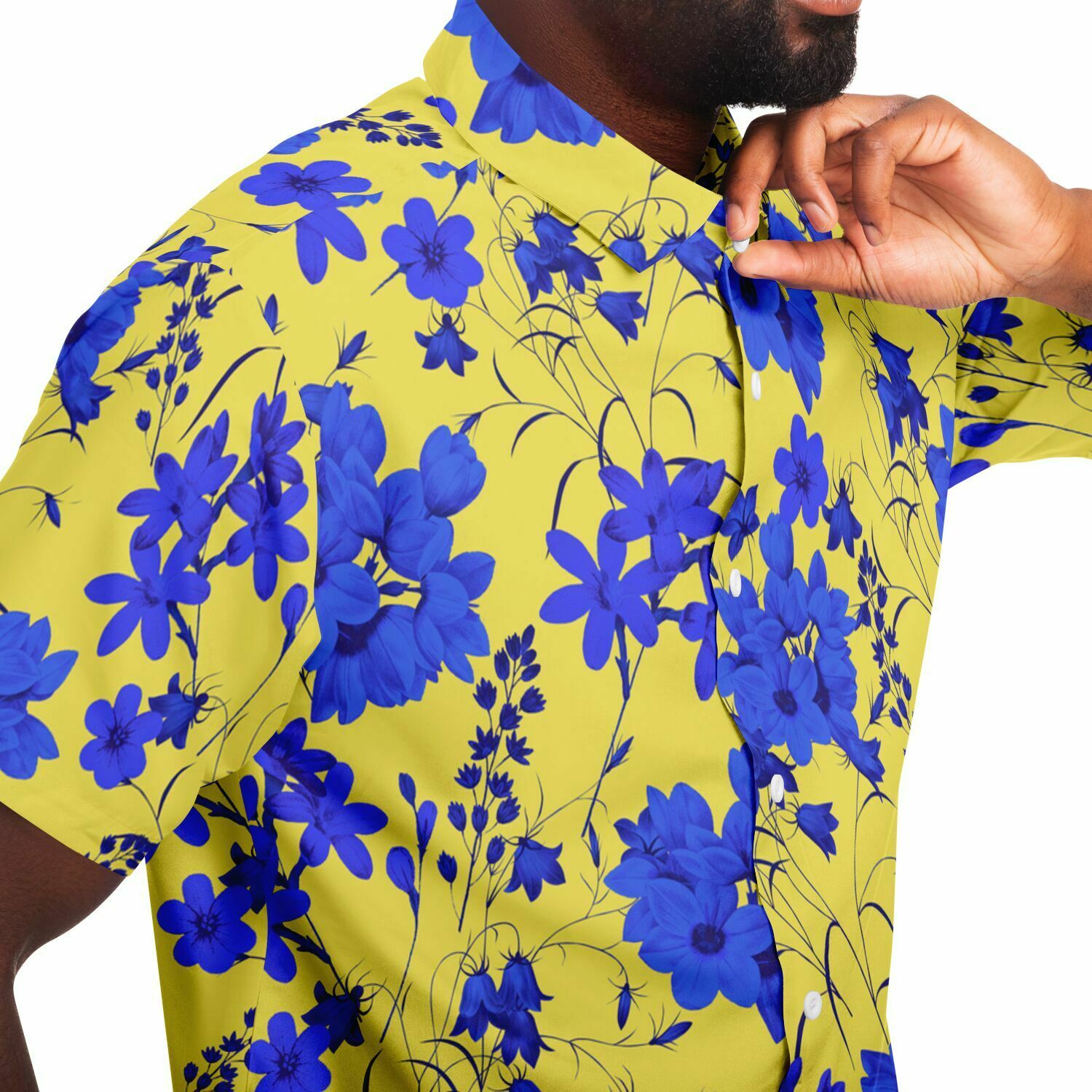 chemise à fleurs tendance pour homme